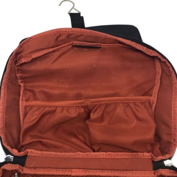 Delsey Paris Toiletry Hanging Make Up Cosmetics Bag Travel Case Black - Picture 13 of 16